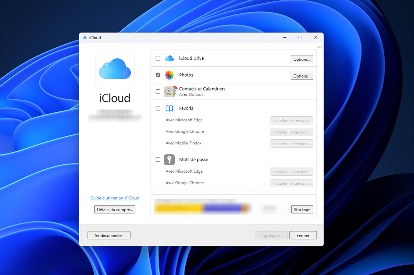 iCloud Windows 11