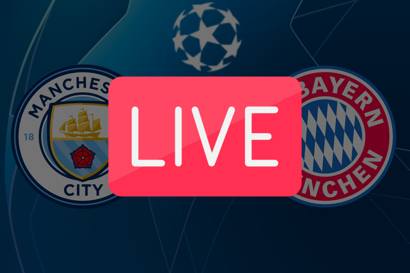 Manchester City Bayern Munich streaming