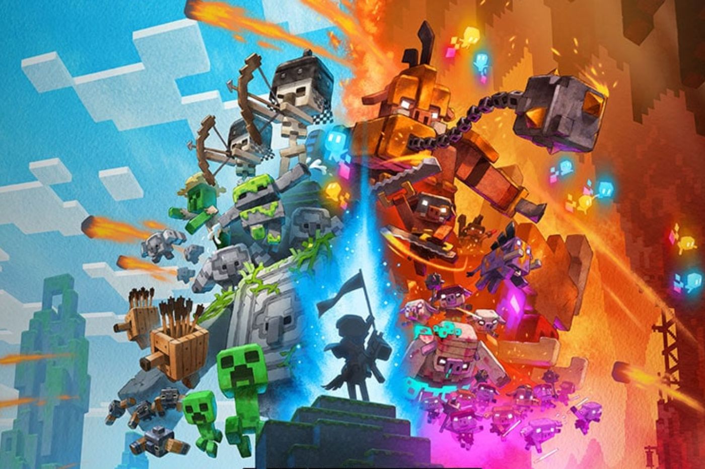 Minecraft Dungeons sera le prochain jeu à l'essai sur Nintendo Switch