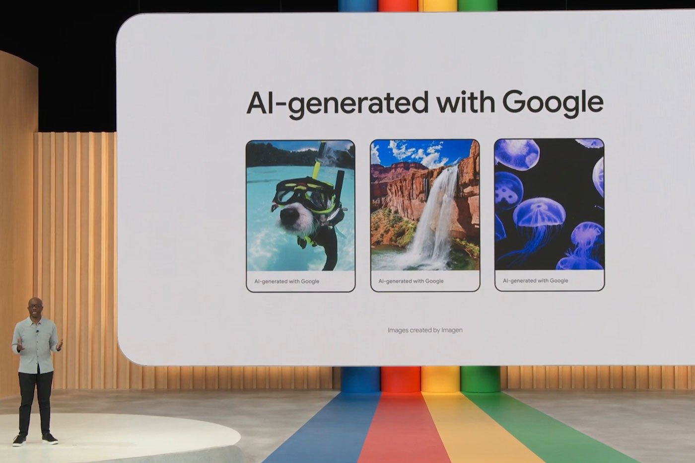 Google I/O 2023 - AI-generated with Google