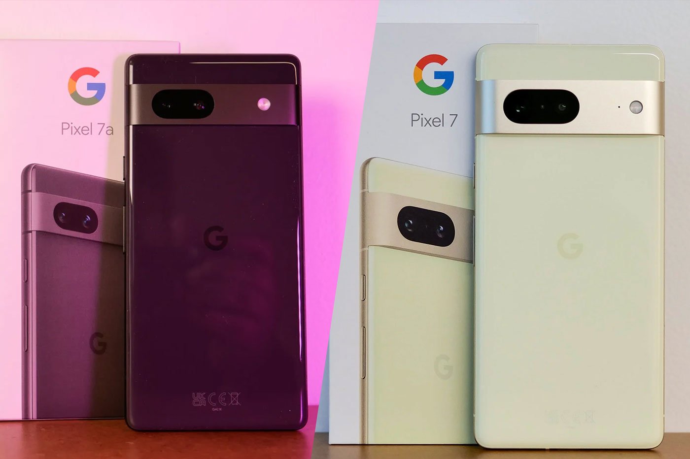 Google Pixel 7a vs Google Pixel 7