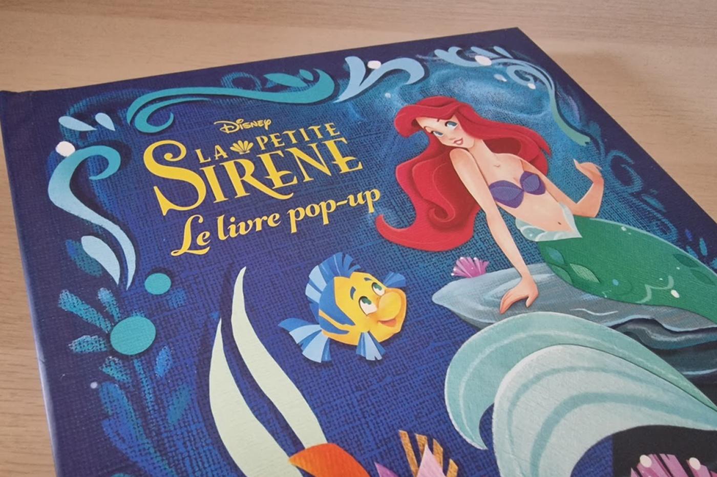 La petite sirène livre pop up