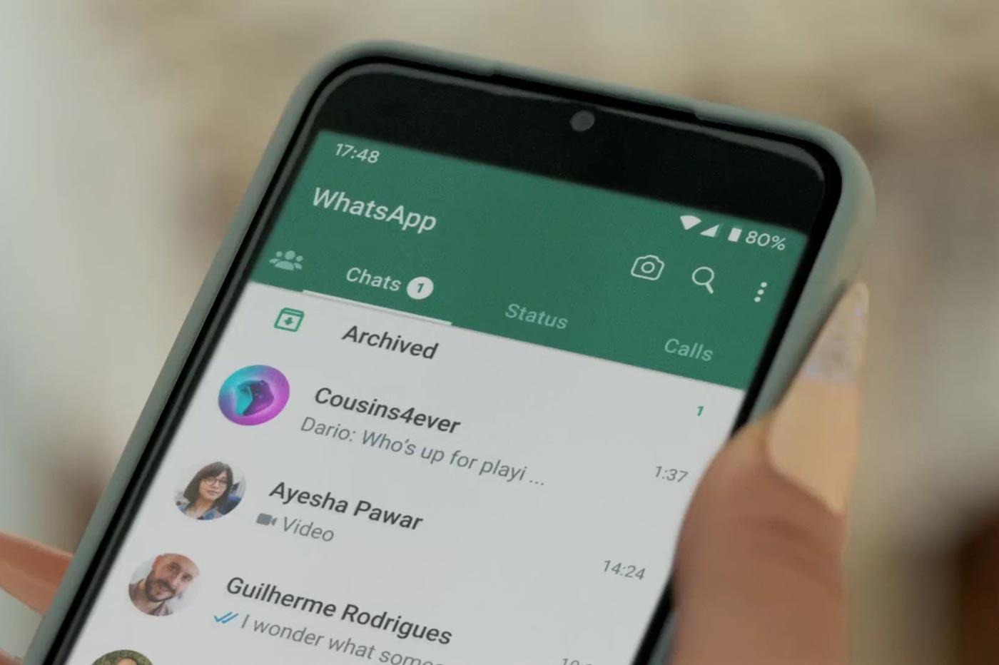 WhatsApp application