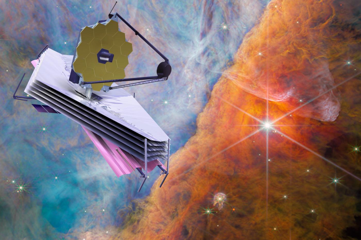 Le JWST braqué sur la nébuleuse d'Orion