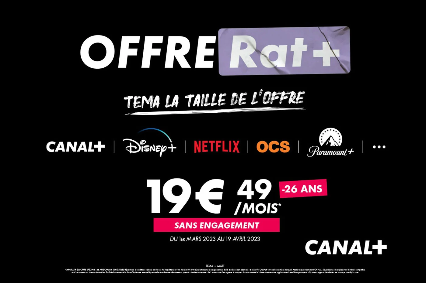 Canal+ Offre RAT+