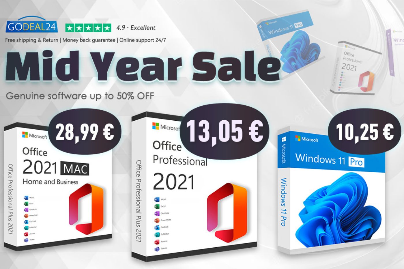 Bonne affaire : Pack Office 2021 à partir de 9,99€ 