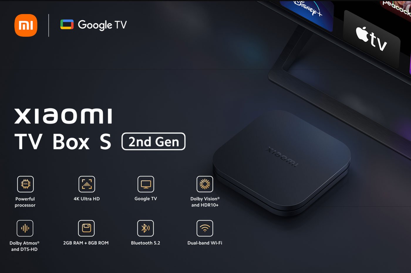 Xiaomi Mi TV Box S 2nd Gen est une version améliorée du populaire