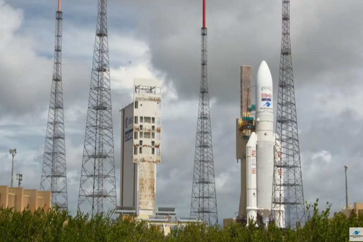 Ariane 5 est finalement restée sur son pas de tir