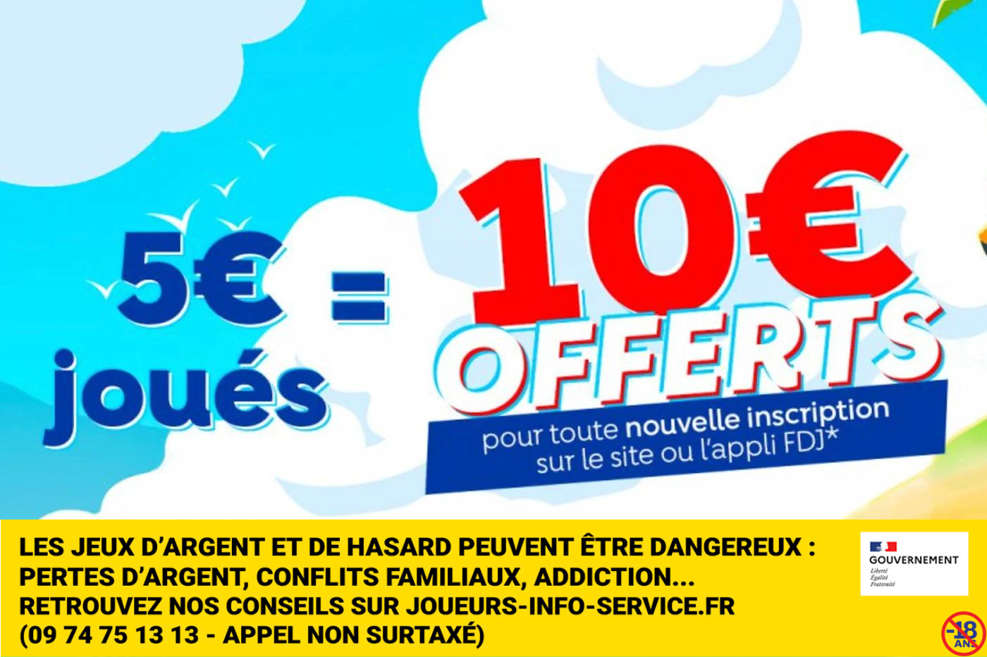 FDJ 10 euros