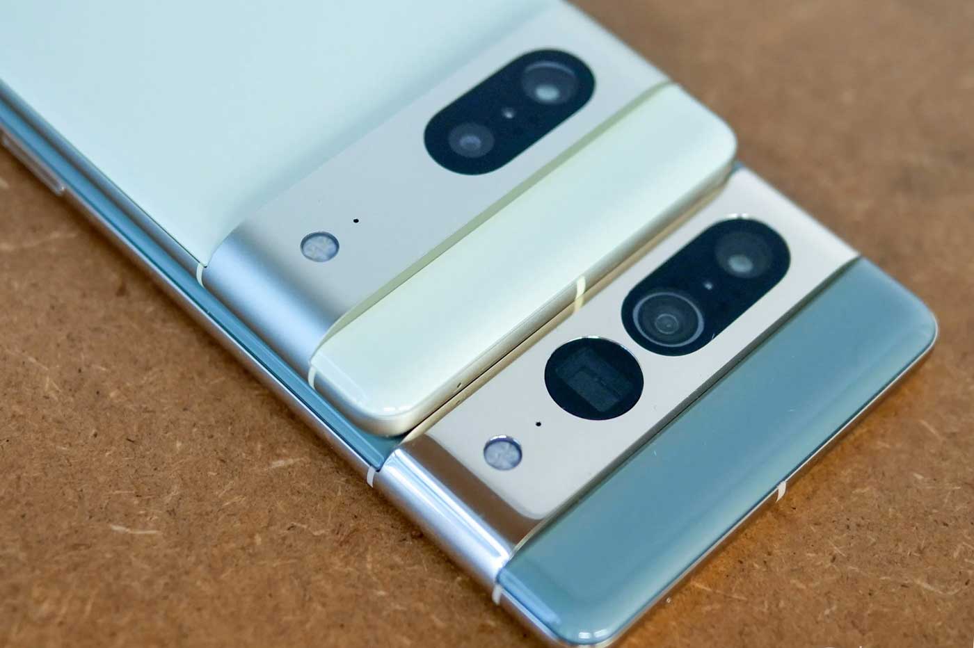 Google Pixel 7 et 7 Pro