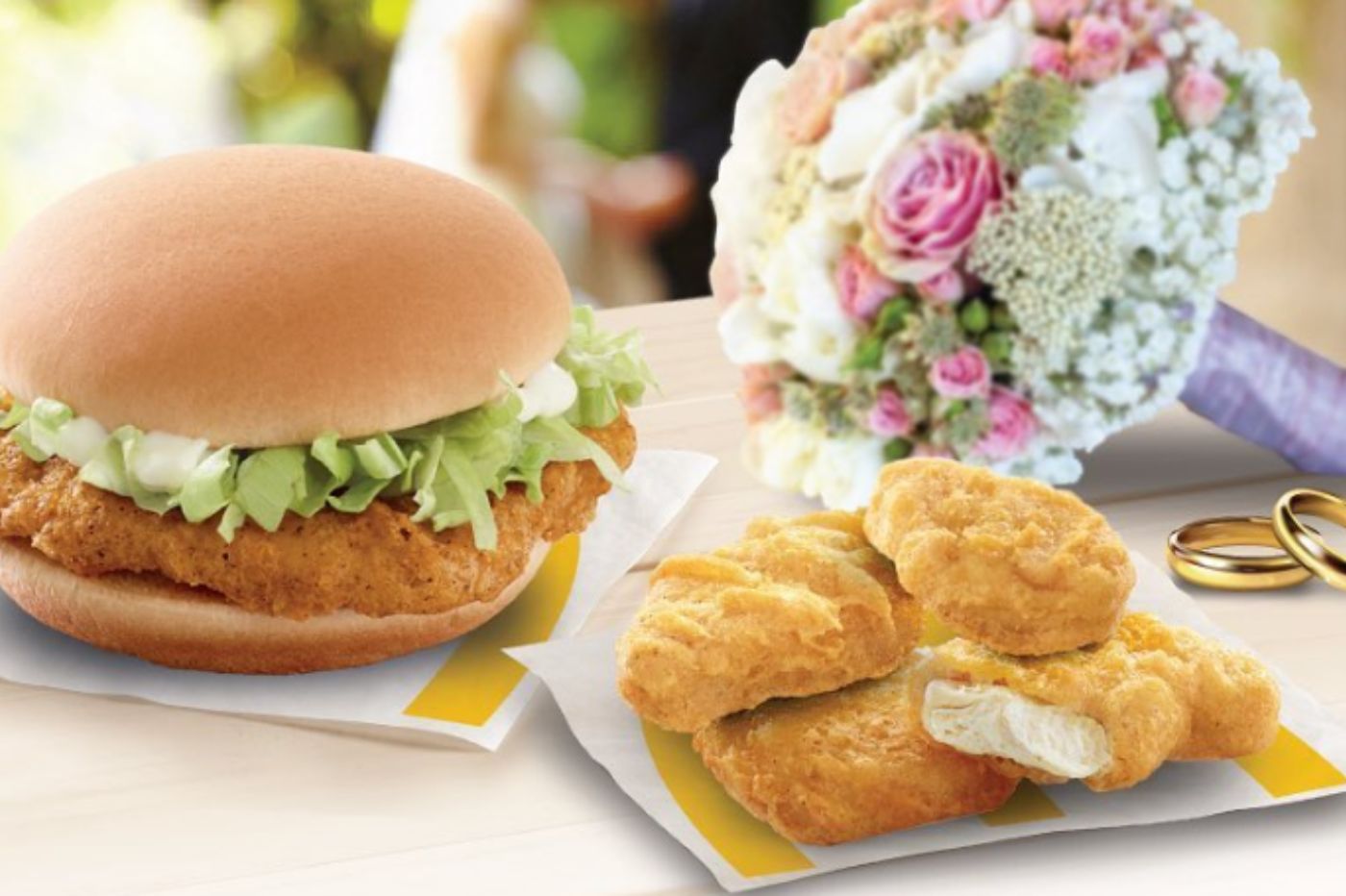 mcdonalds mariage indonesie