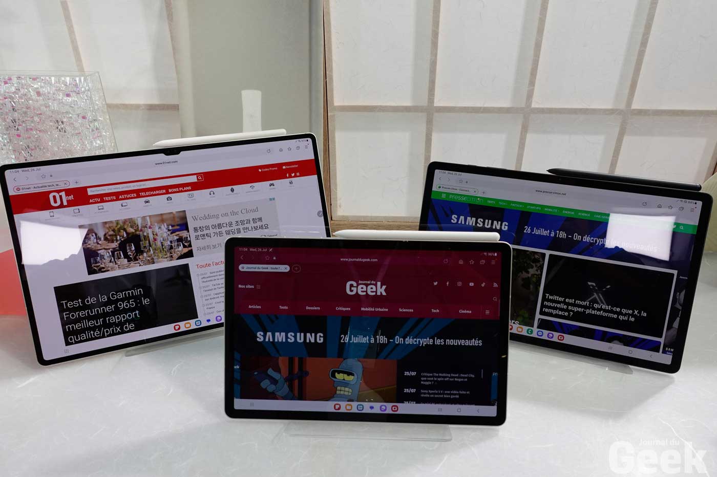 Samsung Galaxy Tab S9, S9+ et S9 Ultra : ce que vous devez savoir