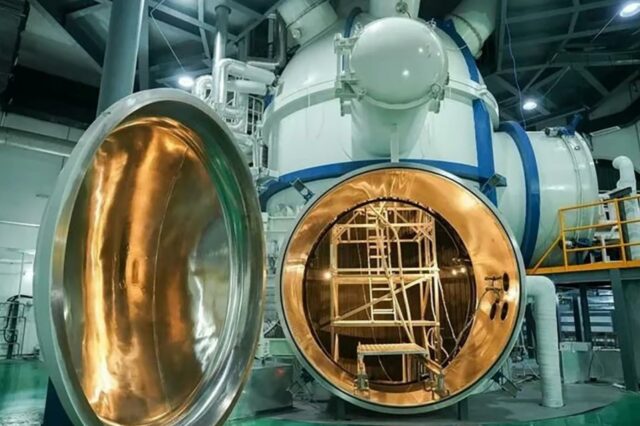 Un des nouveaux simulateurs spatiaux chinois