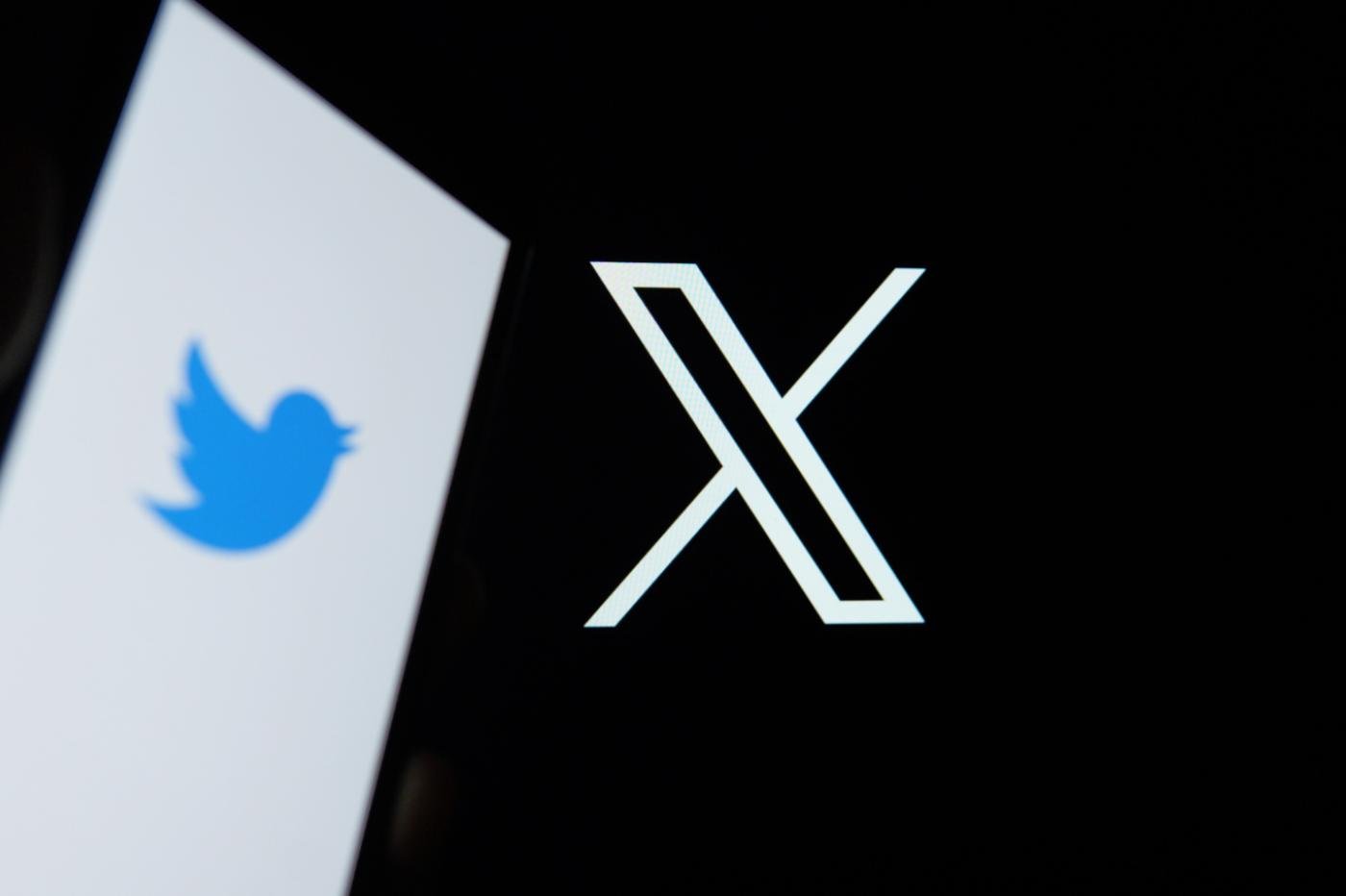 Le nouveau logo de Twitter, désormais baptisé X