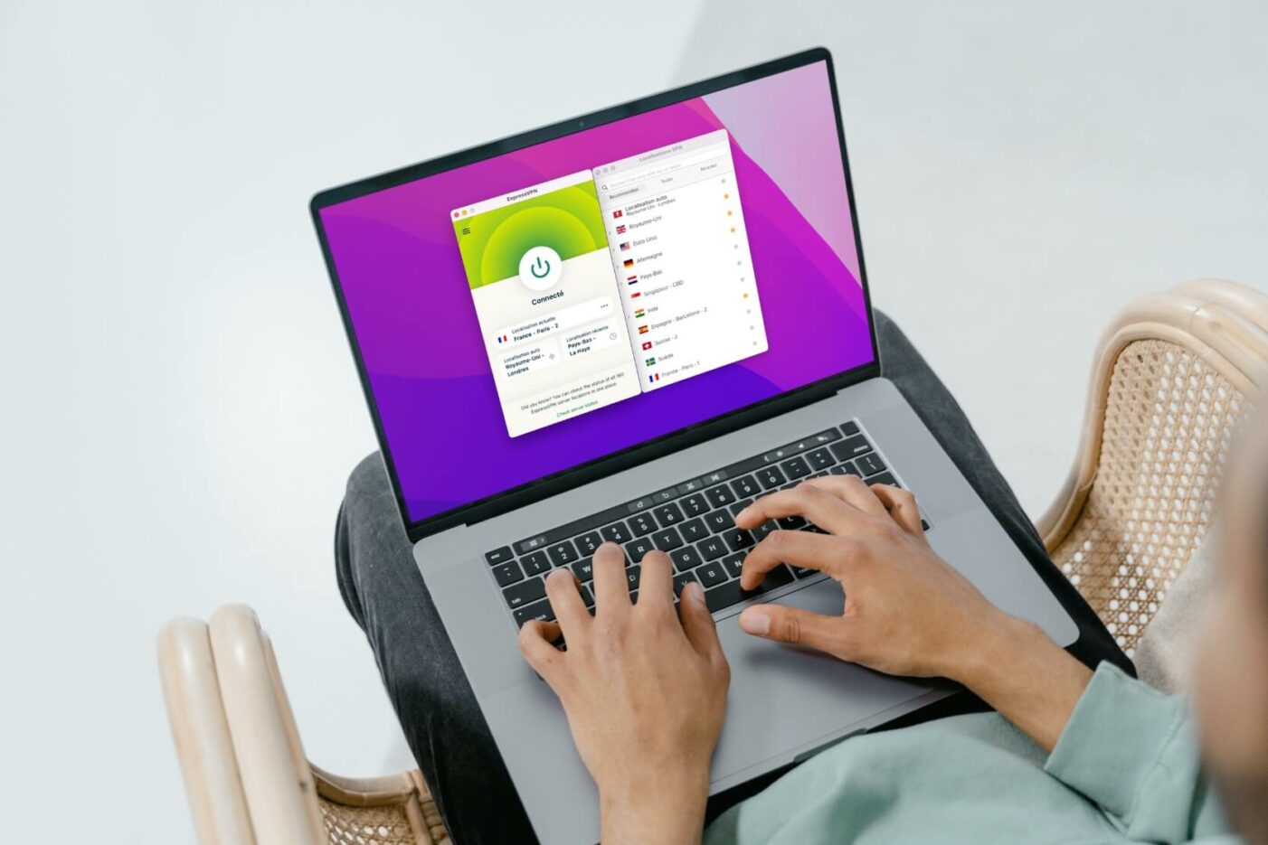 Application macOS de ExpressVPN pour les sites de rencontre