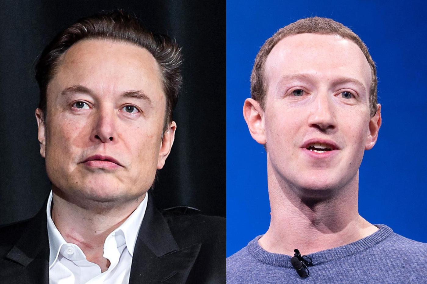 Elon Musk et Mark Zuckerberg