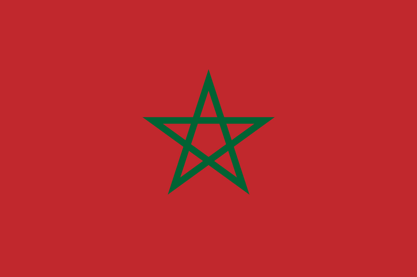 Drapeau Maroc