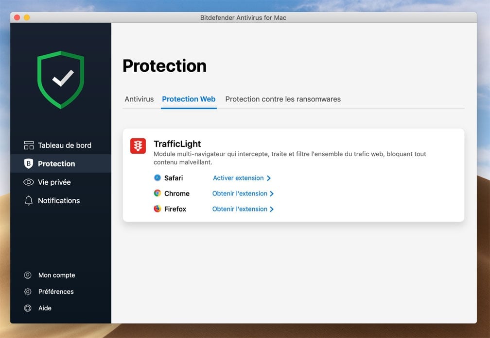 extension bitdefender