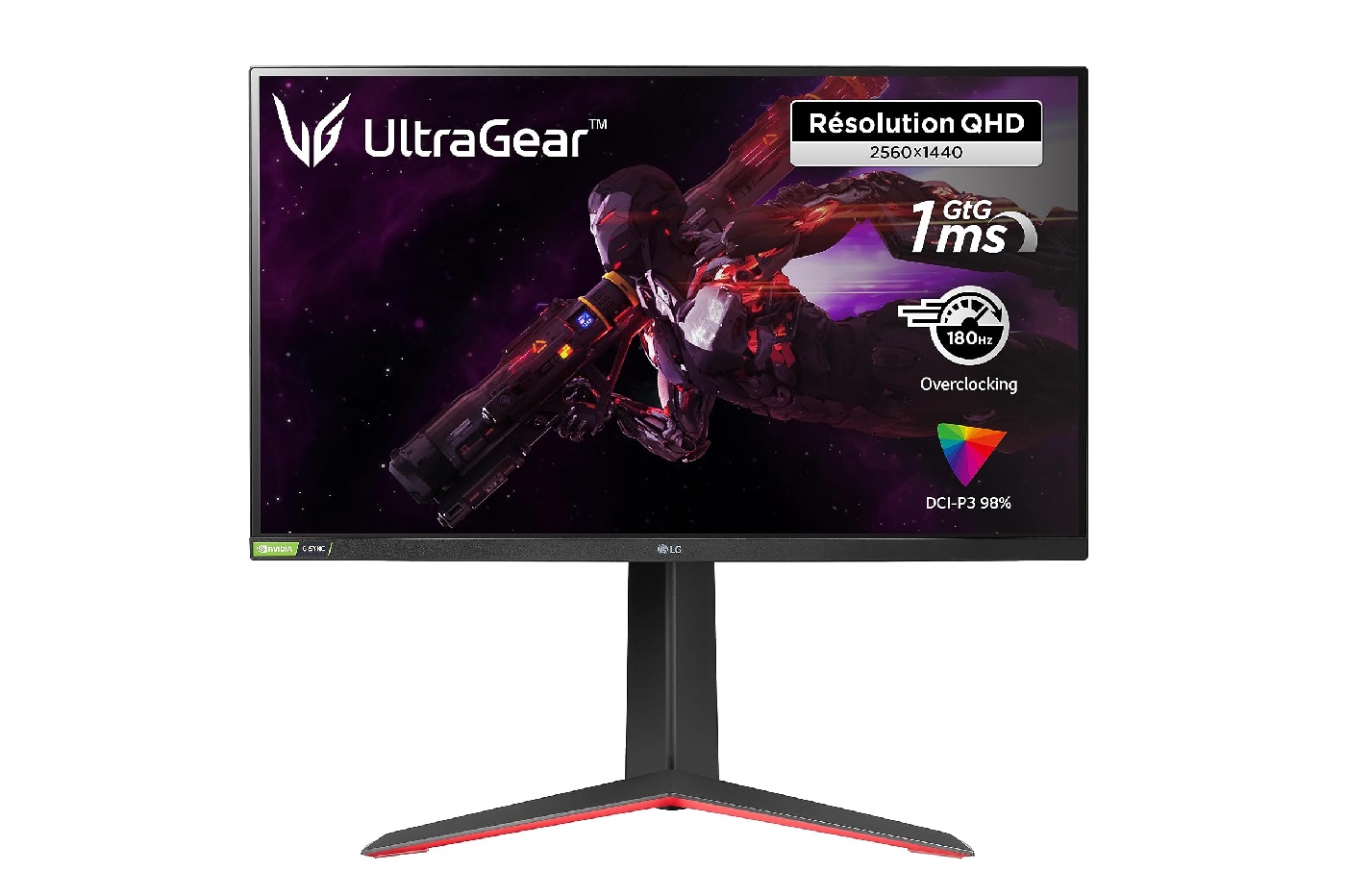 LG UltraGear : cet écran PC gaming 27 QHD 165Hz est à prix fou furieux  (-42%) 🤪