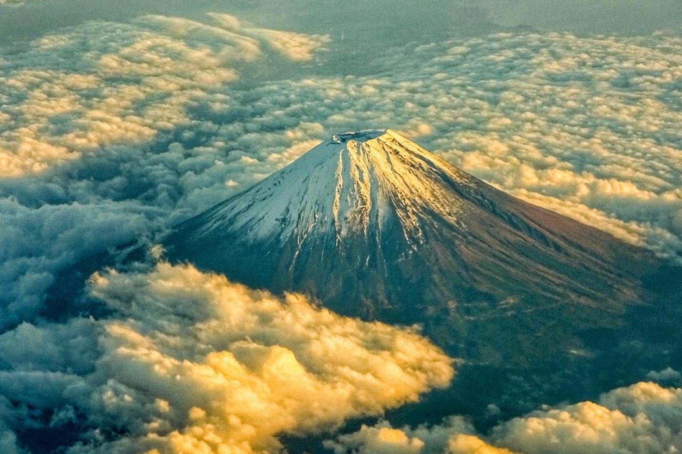 Le mont Fuji au Japon