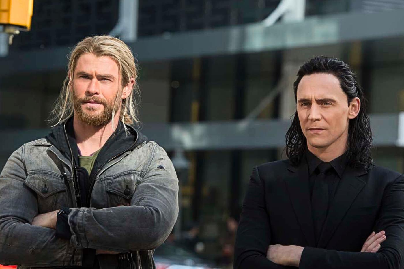 Thor et Loki en civil