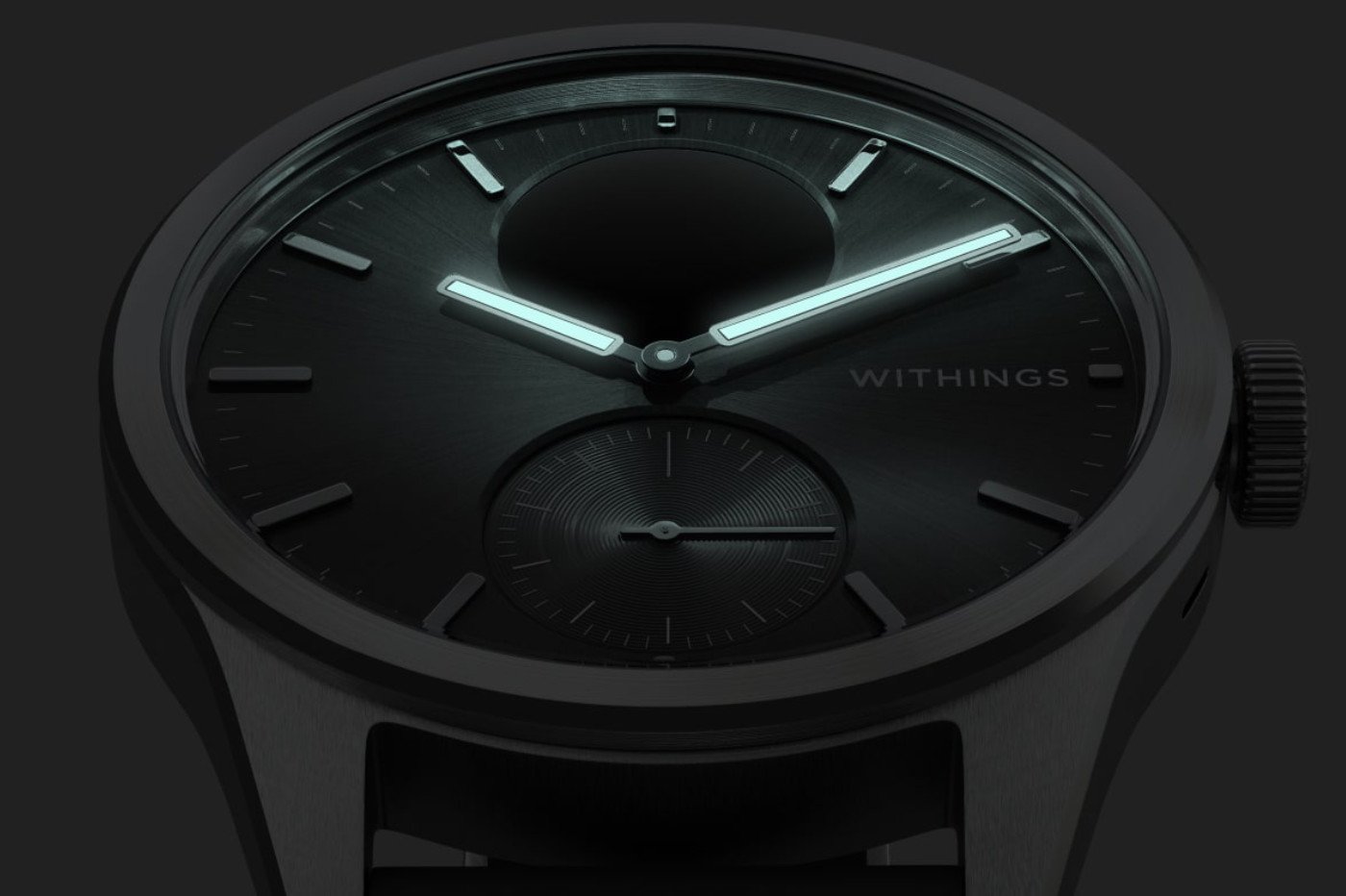 Montre santé WITHINGS Scanwatch Light Noire