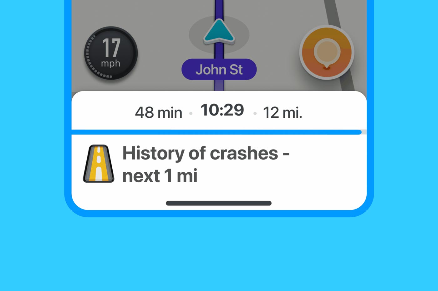 Waze Accident Alerte