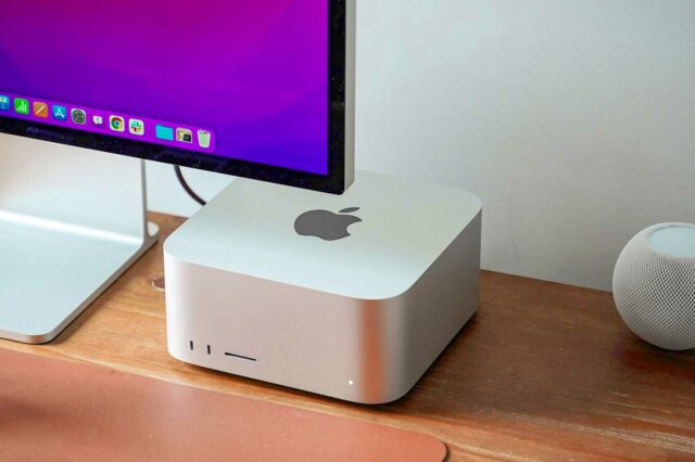 Apple Mac Studio On Desk