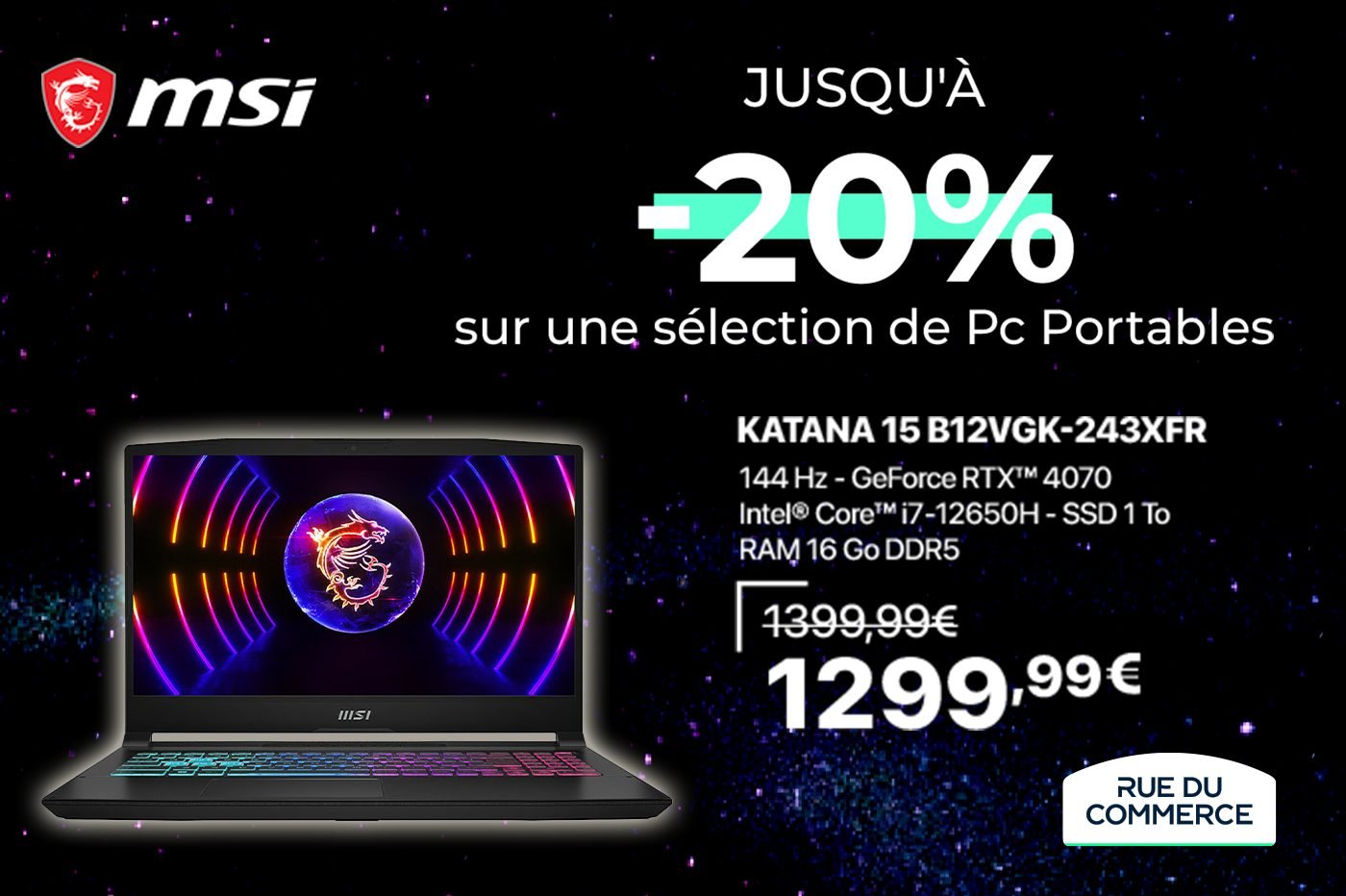 PC Portable Gamer Intel core i7  Ordinateurs sur Rue du Commerce