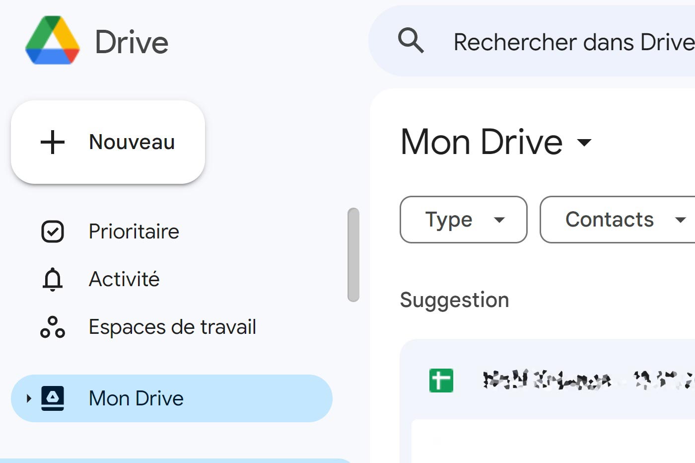 Google Drive Web