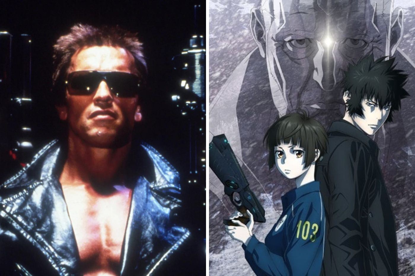 Terminator Anime Psycho Pass