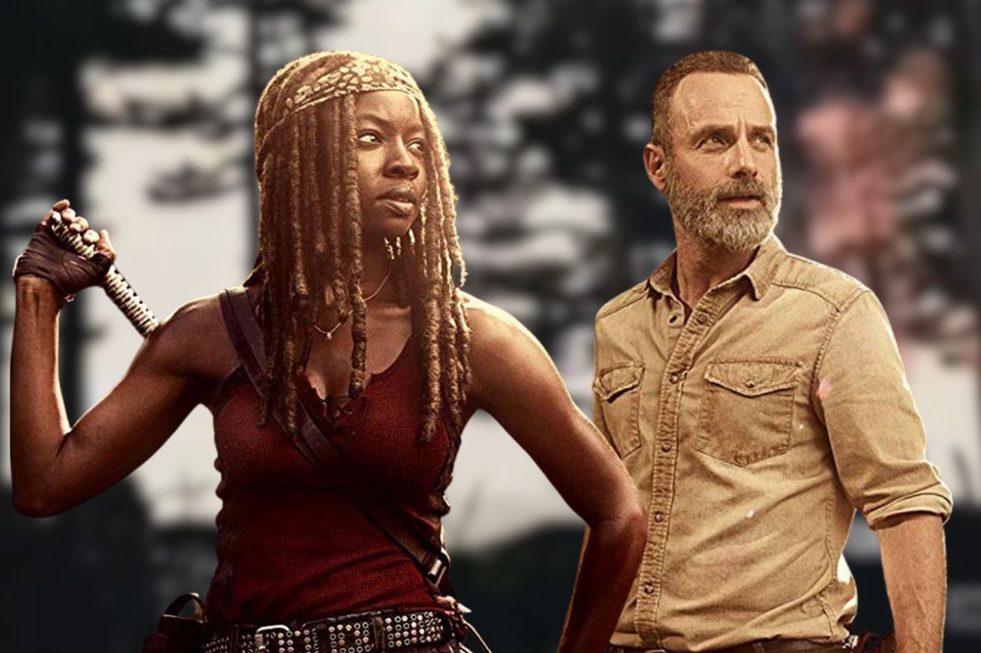 The Wallking Spin Off Michonne Rick