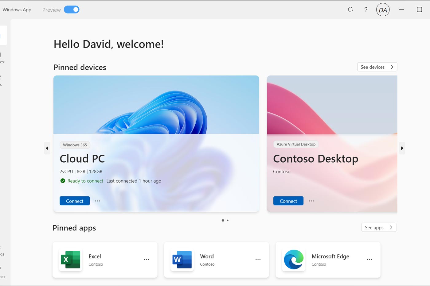 Windows App Overview