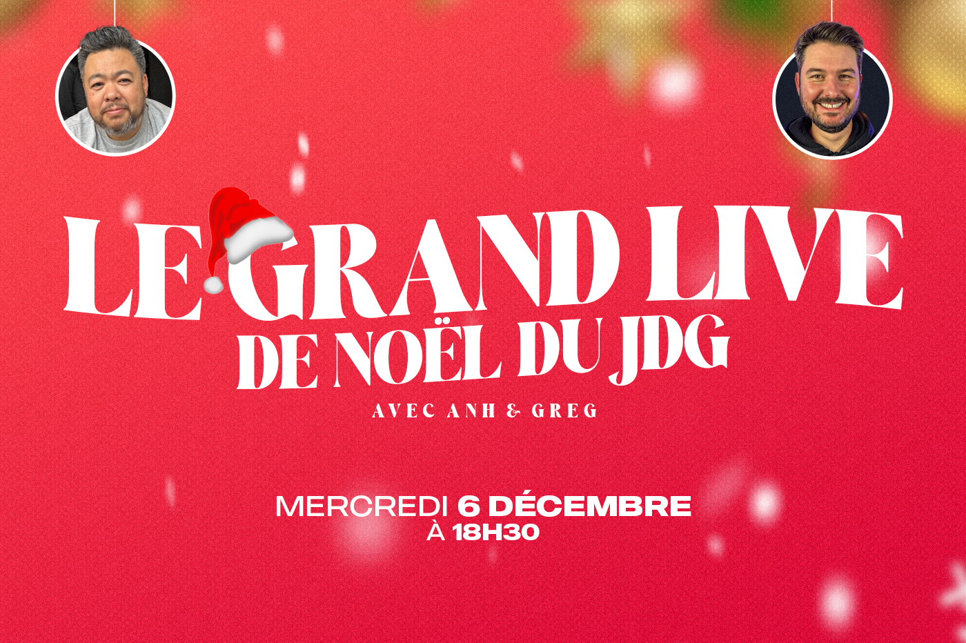 Live noël jdg