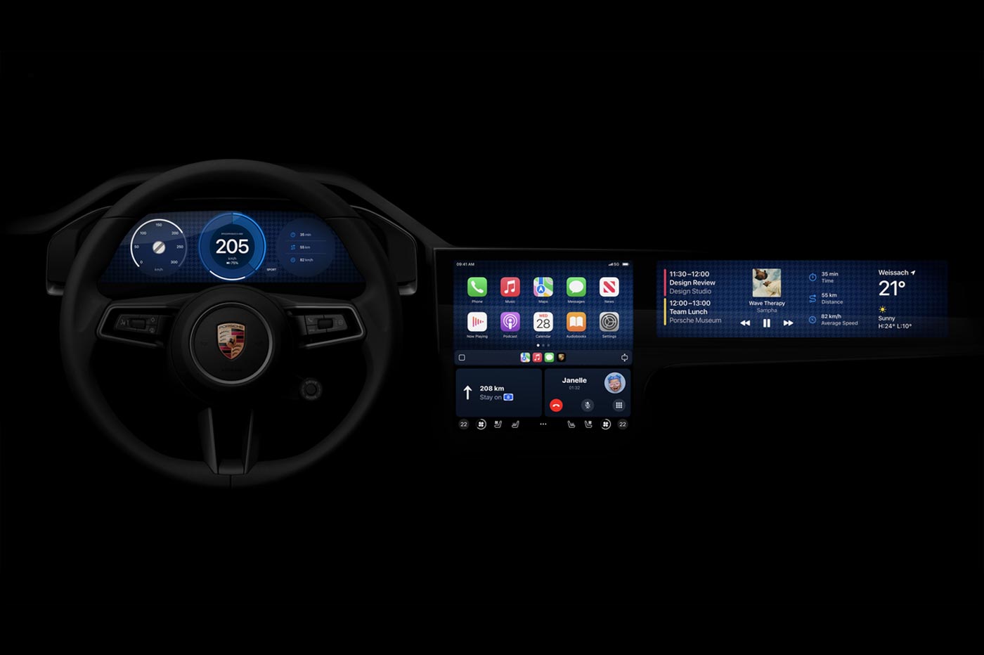 Carplay Porsche