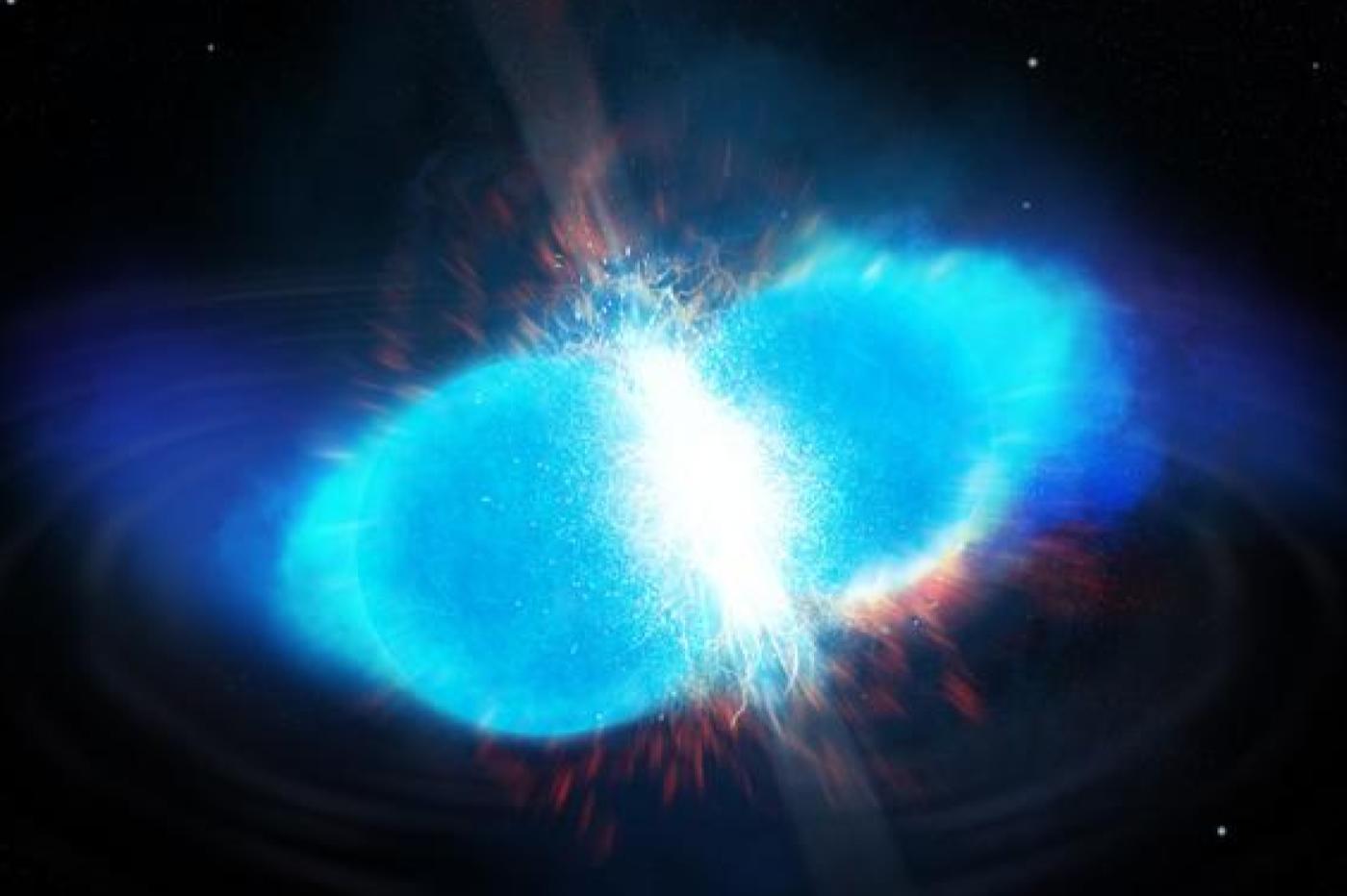 Fusion étoiles Neutrons