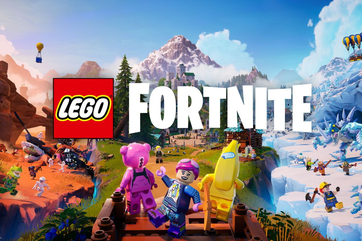 Lego Fortnite Logo Officiel