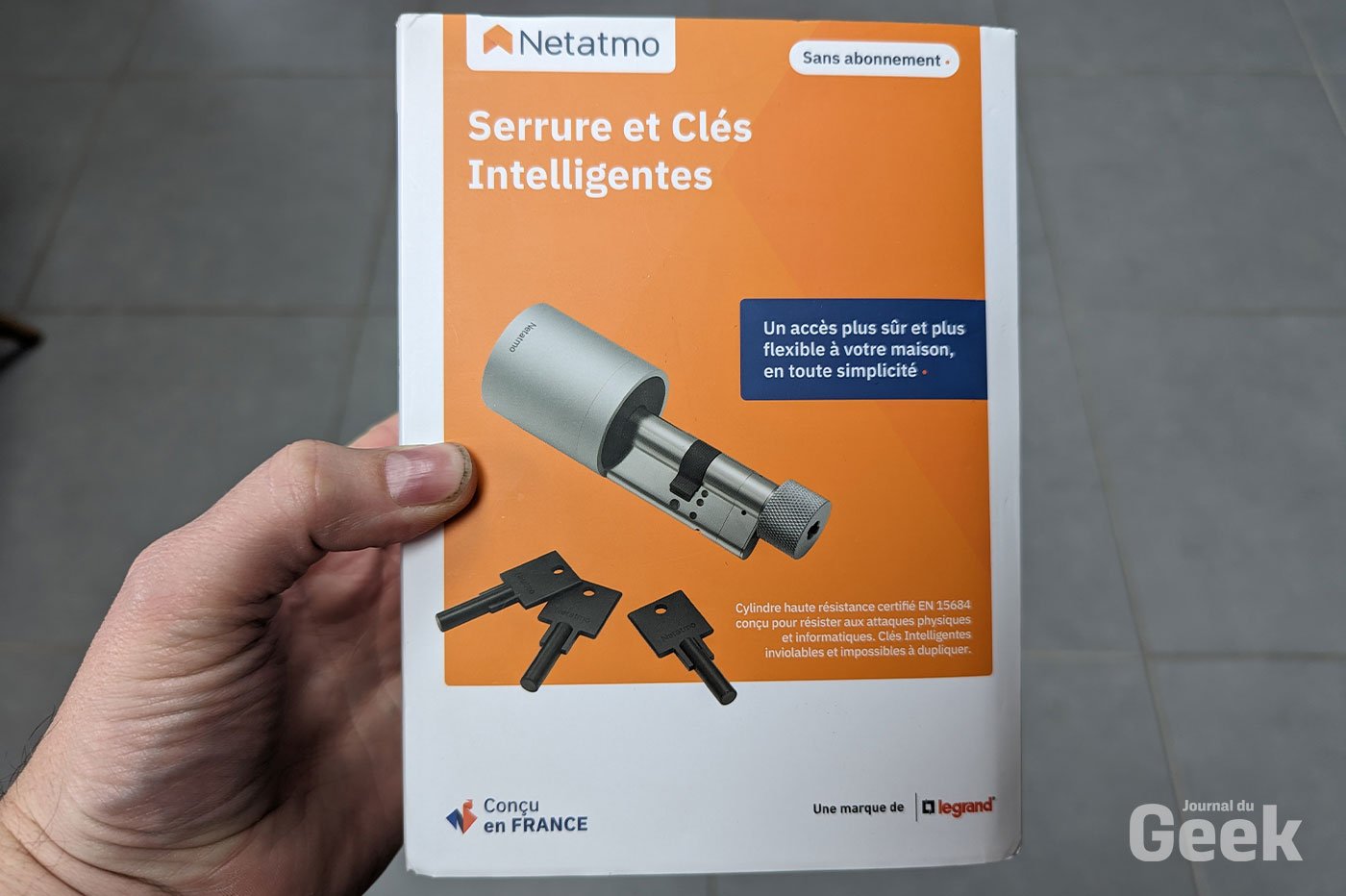Netatmo commercialise enfin sa serrure connectée : 380 € et des