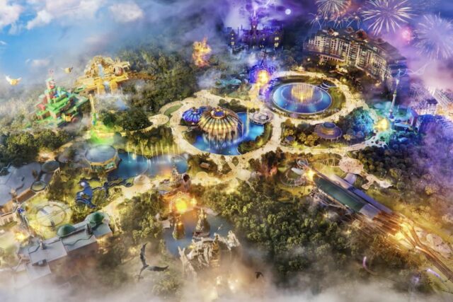 Epic Universe Concept Art Dessus