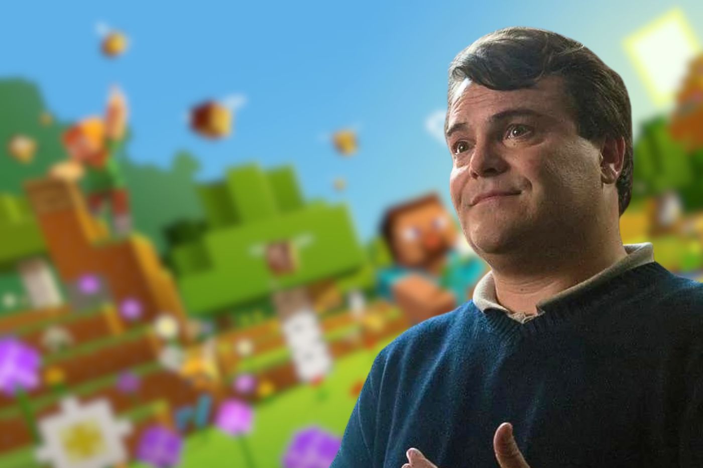 Jack Black Minecraft Steve Perso