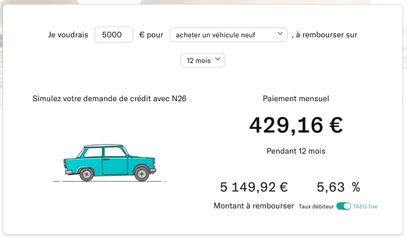 N26 Credit