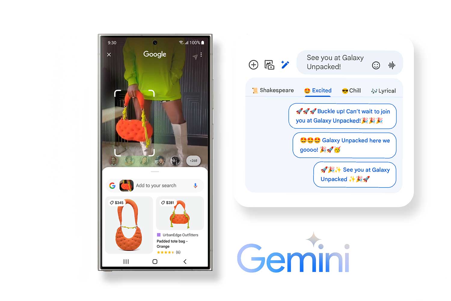 Samsung Galaxy S24 Gemini Google