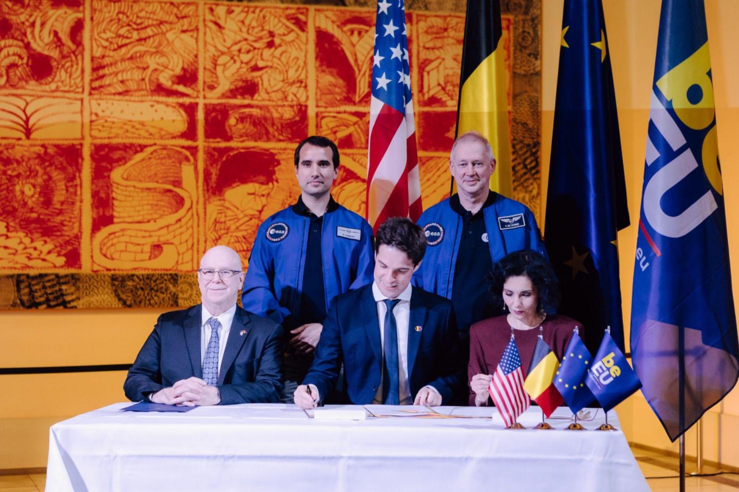 Signature Accords Artemis Belgique