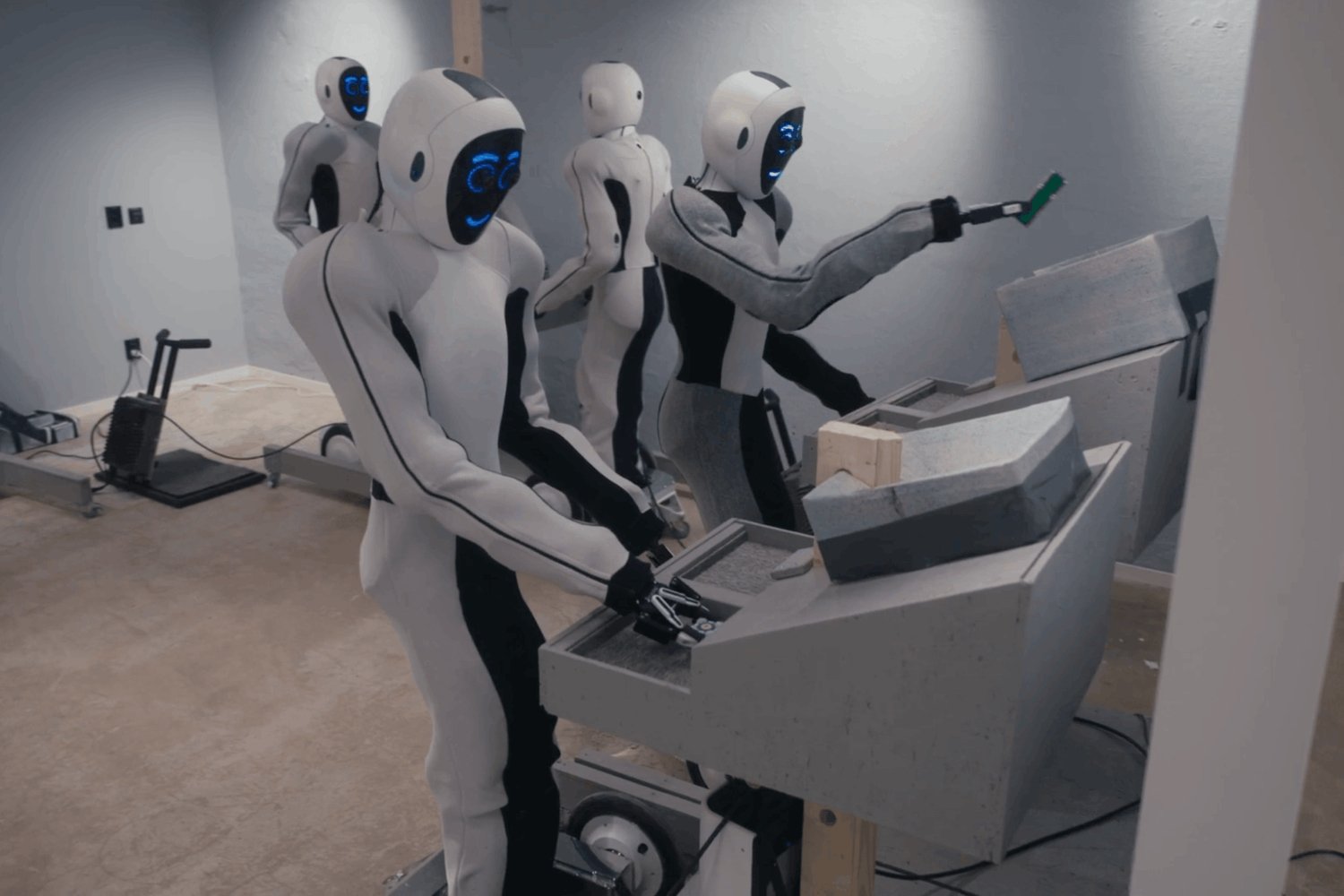 1x Technologies Eve Robots