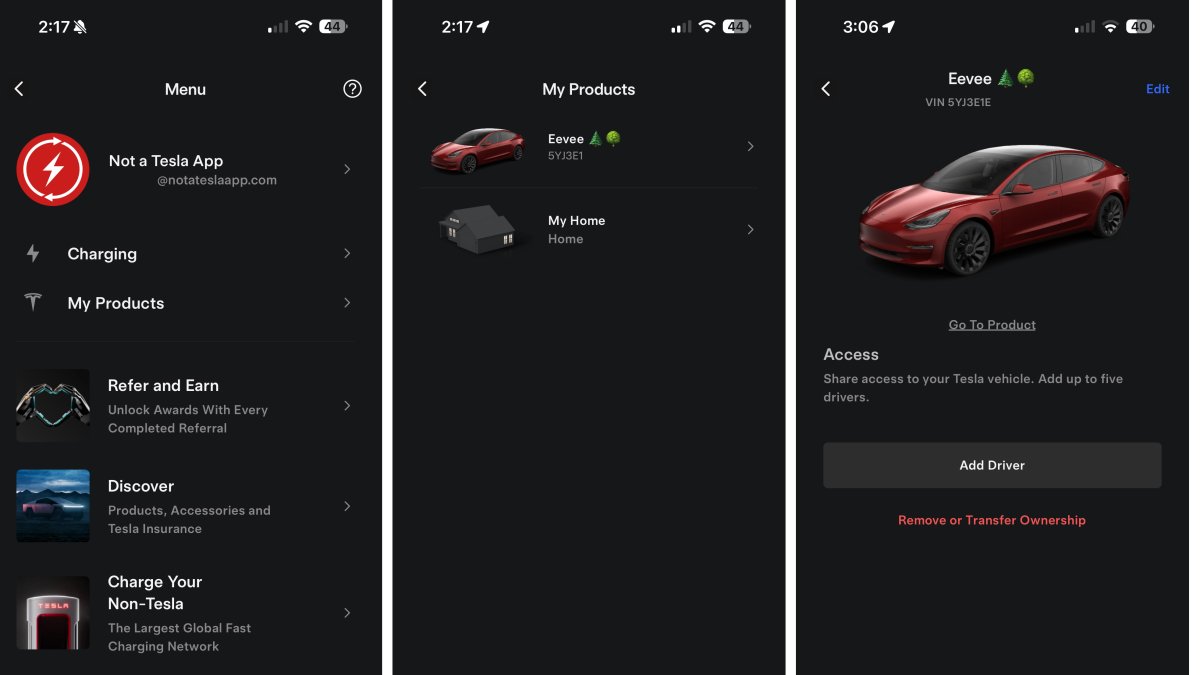 Tesla App 2