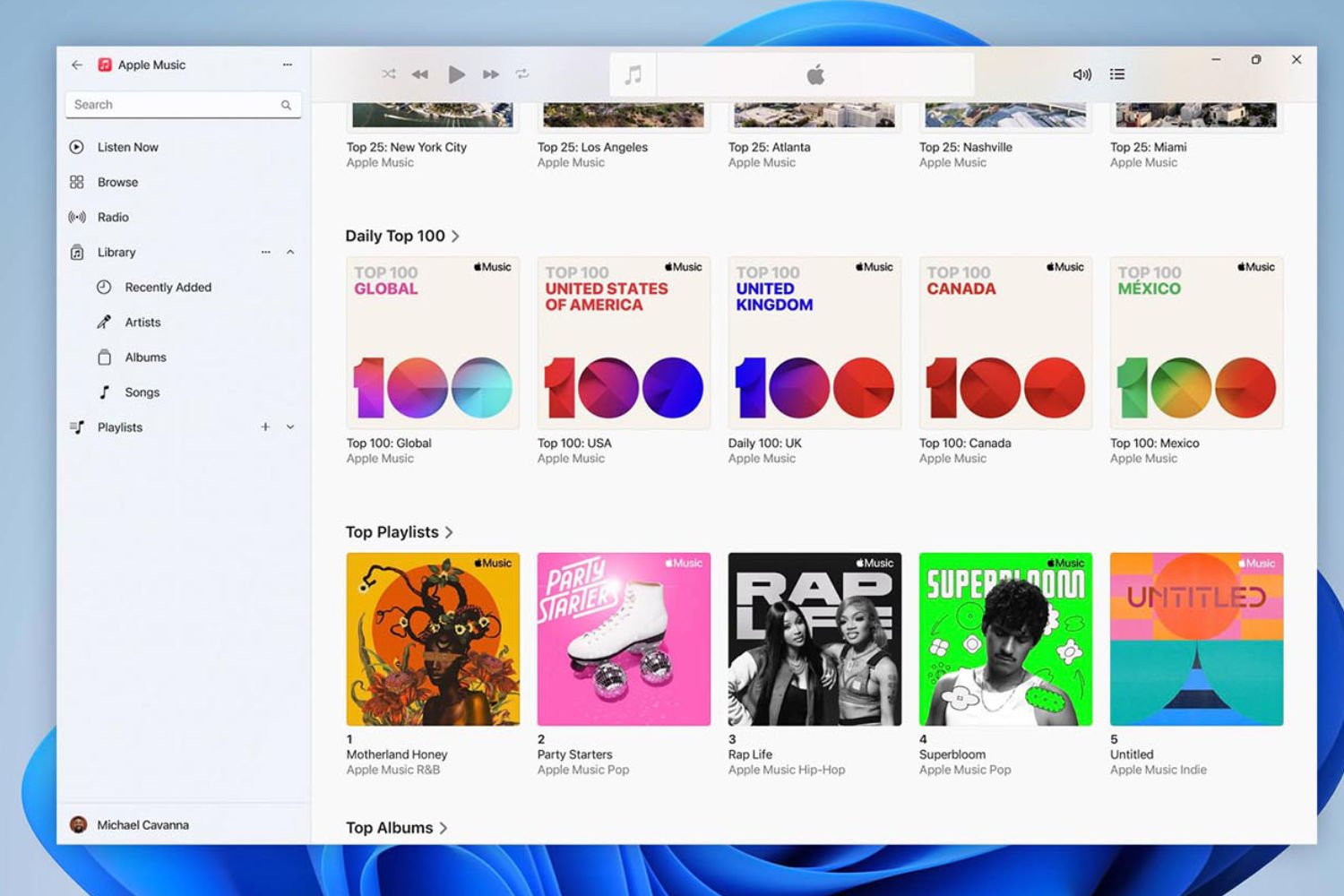 Apple Music Windows