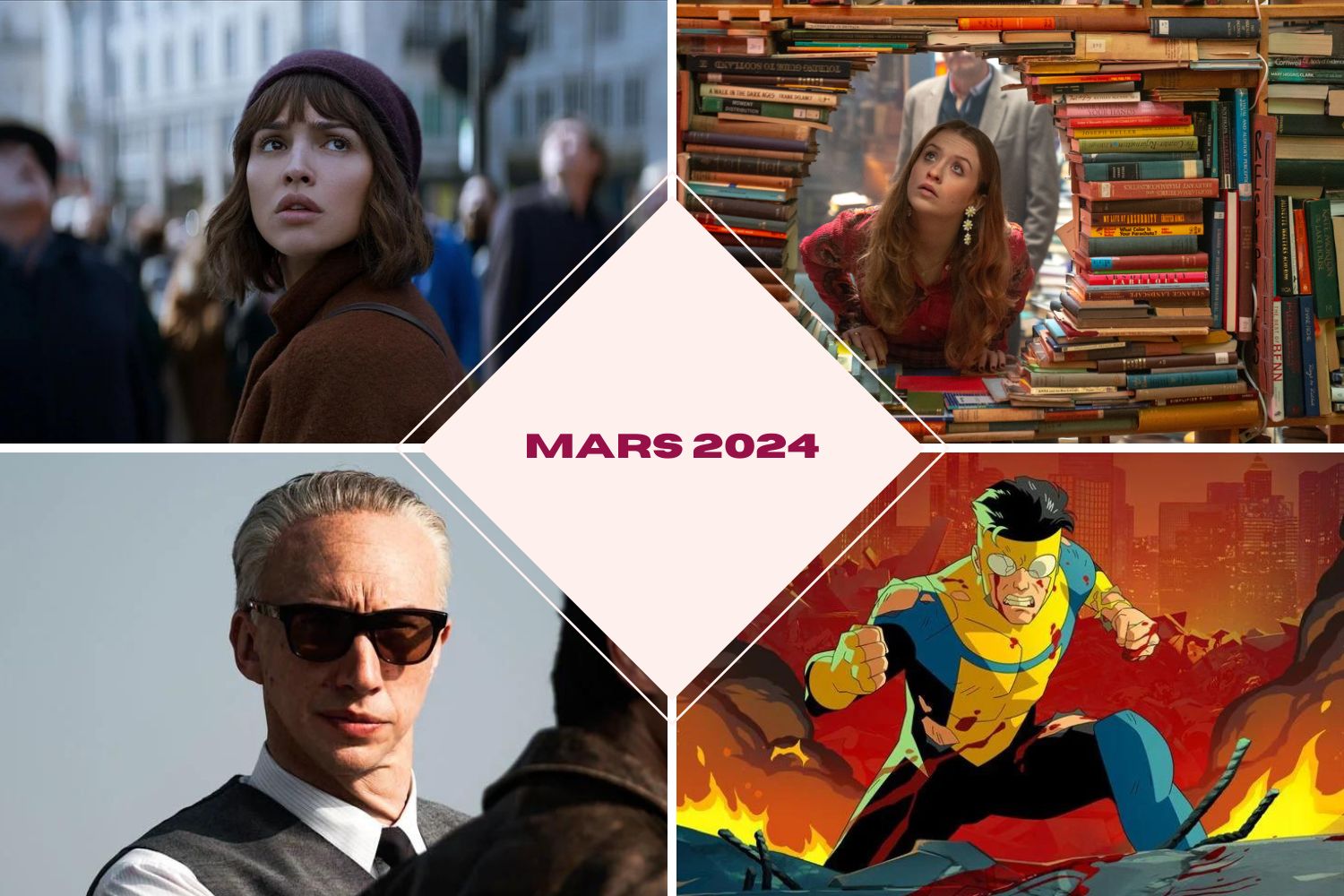 Streaming Séries Films Mars 2024