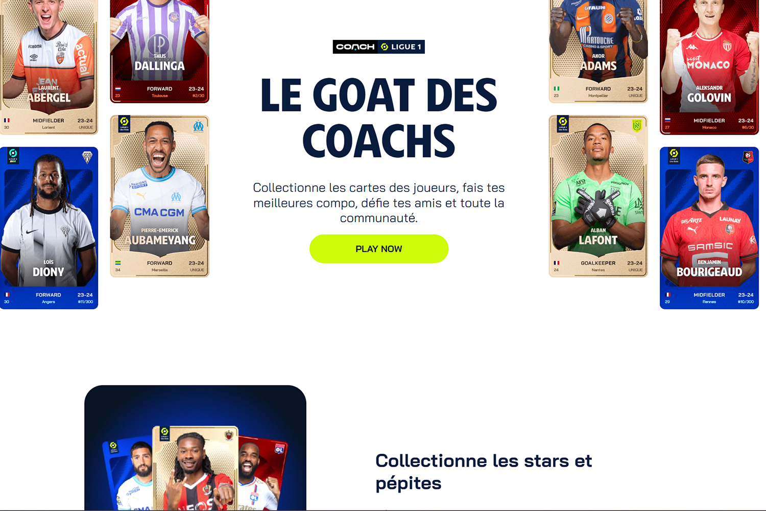 Coach Ligue 1 Jeu