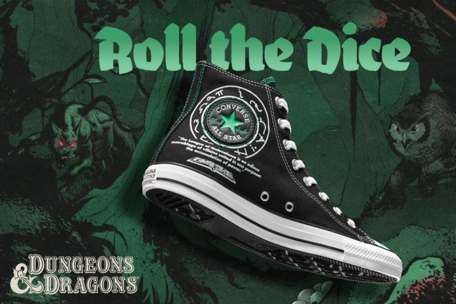 Converse Donjons Dragons Collab Une