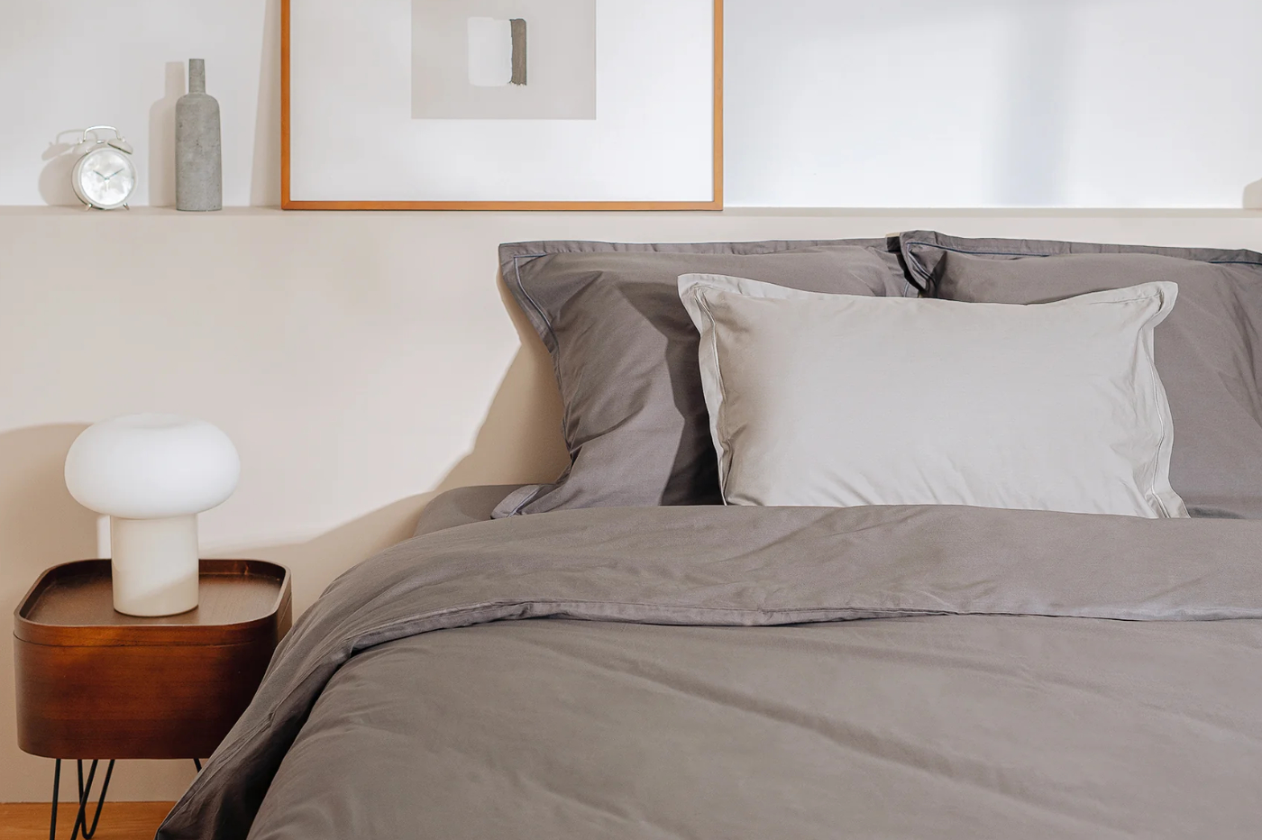 Drap-housse Hypnia en percale de coton